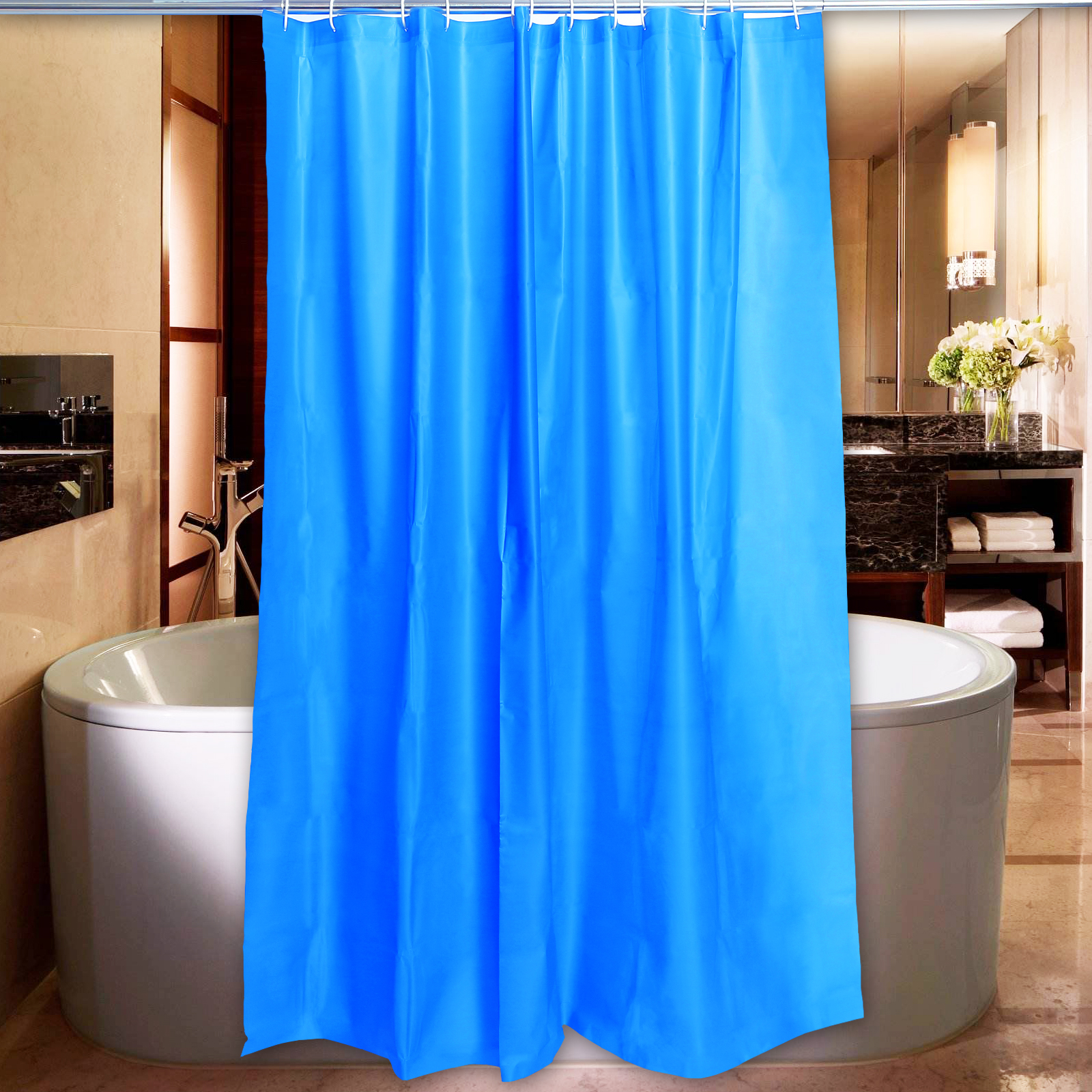 Peva Shower Curtain Plain Extra Wide Extra Long Standard ...